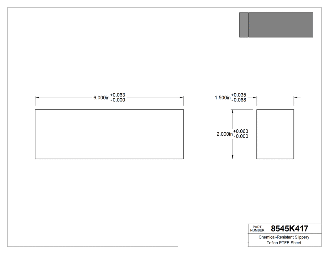 Technical drawing - 8545K417